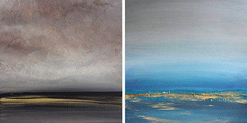 Three paintings are included in Saatchi Art "Sublime Landscapes" Collection