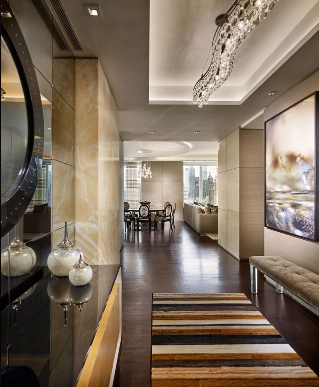 How Art Enhances a Sophisticated Home: A Look Inside a Manhattan Residence Interior