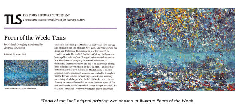 "Tears of the Sun" painting in TLS