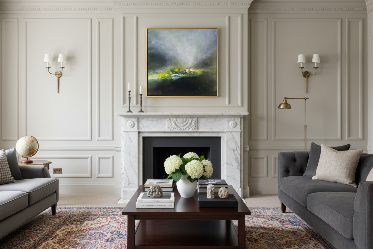 "Transcendence" Original Abstract Landscape Painting