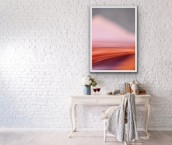 Abstract Orange A5