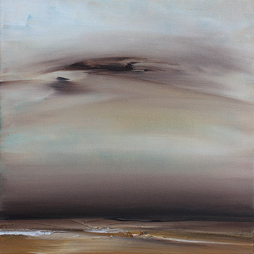 brown abstract landscape, painting, contemporary landscape, brown painting