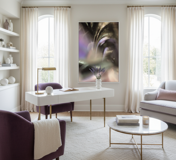 Expressions 6A purple abstract photography