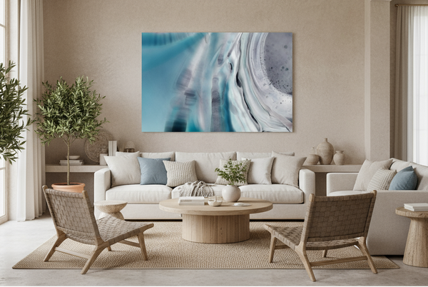 Aqua 3 abstract seascape