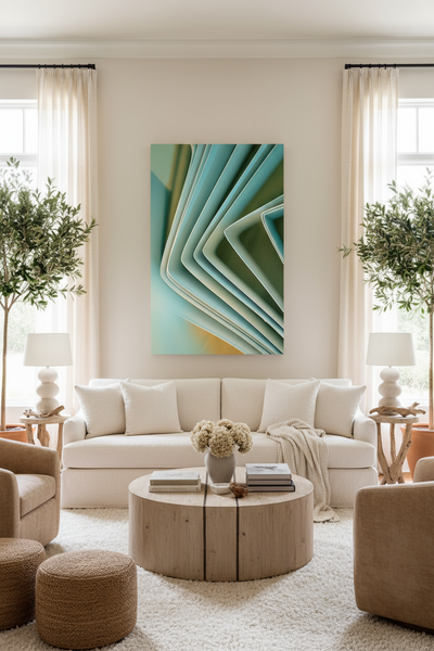 Geometric Love -Green 6