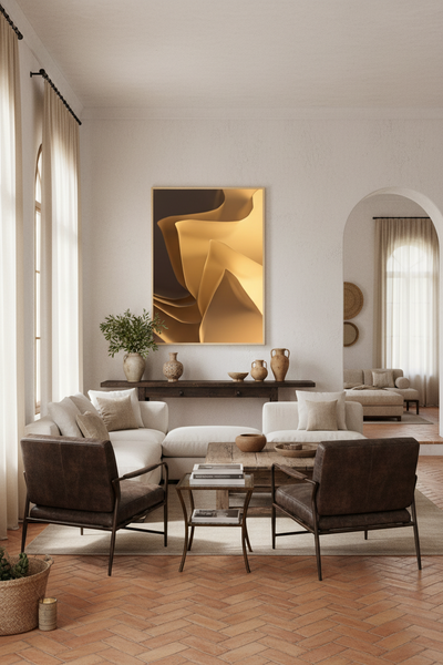 Geometric Love Brown 4