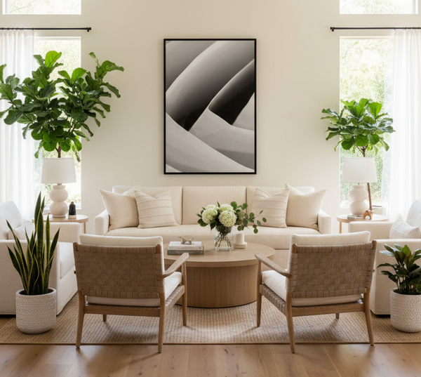 Geometric Love 2 B&W