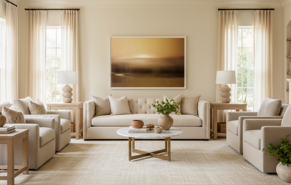 Silence 5 abstract landscape