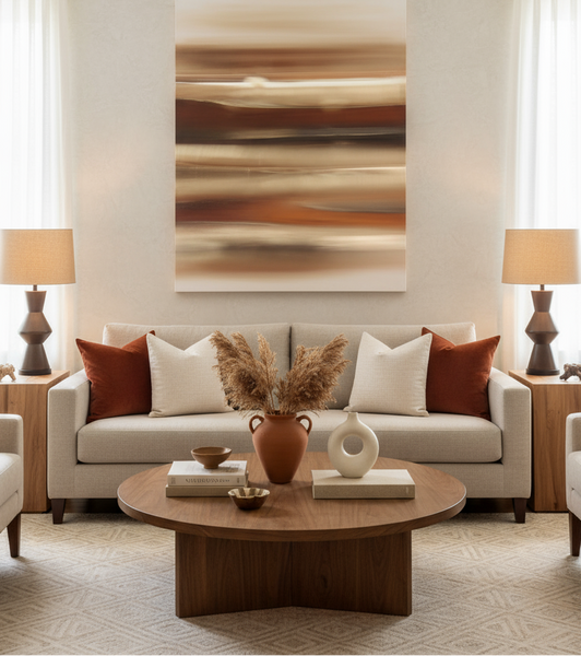 Brown M2 abstract photography print