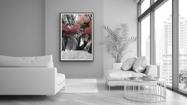 Abstract photo, oversized abstract photo