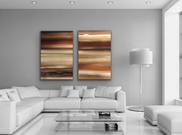 Brown M1 abstract photography print