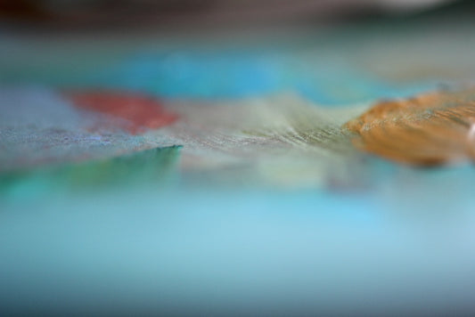 Abstract landscape, abstract photography, colorful print, dreamy photography, ethereal art