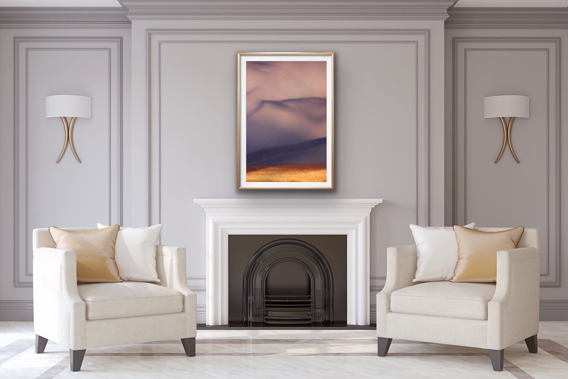 Abstract photography for sale, orange purple photography prints, photography edition 
