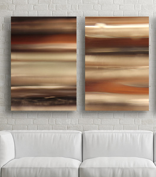 Brown M2 abstract photography print