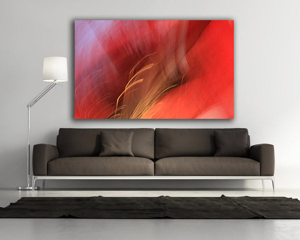 red abstract art, red photograph, abstract, art for interior, art for hospitality, interior design